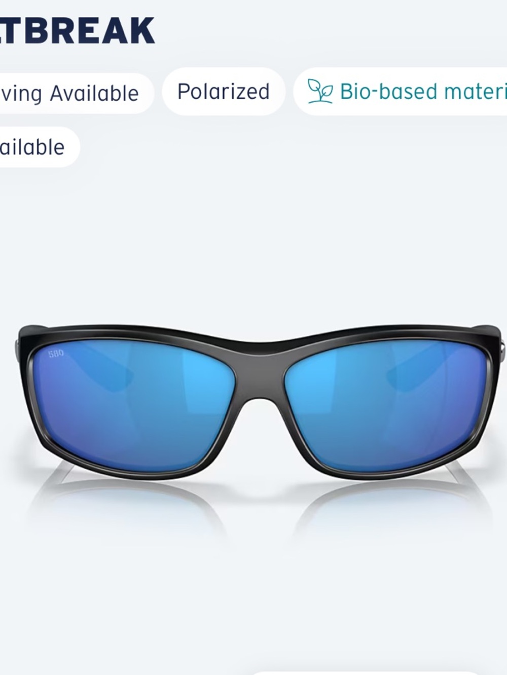 NWT Costa Saltbreak Polarized Sunglasses - Picture 2 of 11